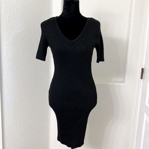 Charlotte Russe Ribbed Bodycon Dress M NWT